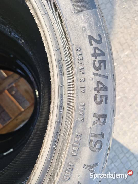 Opony nowe continental 24545R19 Samochodowe Jarosław