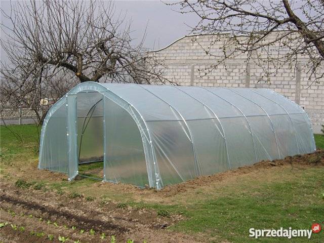 Tunel foliowy ze stelażem metalowym 4x48m Warszawa