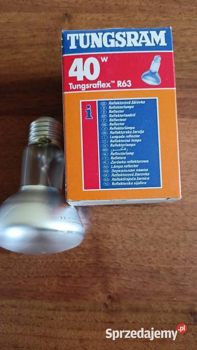 Żarówka lustrzana Grzybek R63 Kłodzko