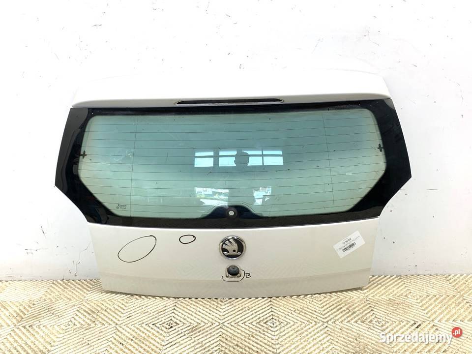 KLAPA TYŁ SKODA CITIGO Hatchback 1119 BIAŁY