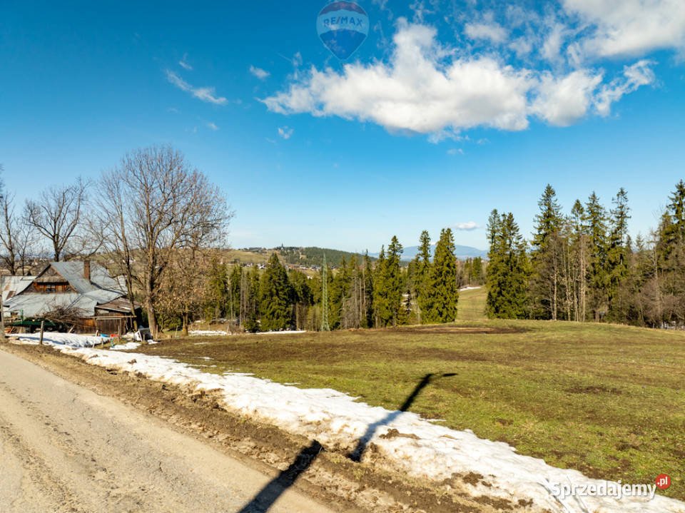 Sierockie działka 5901m2 WZtka 4 domy budowlana Nieruchomości małopolskie