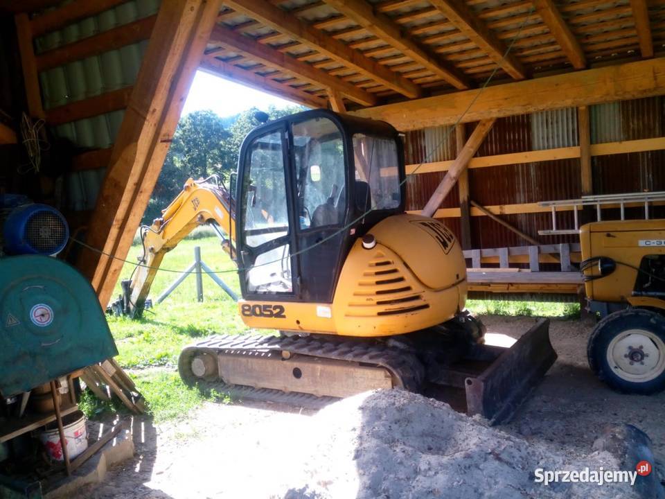 Koparka JCB 8052 Rabka-Zdrój