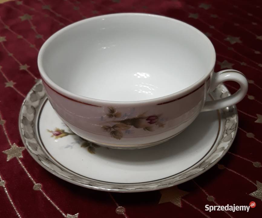 Zestaw kawowy polskiej firmy Karolina śląskie Bytom