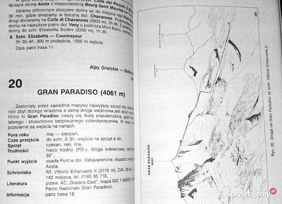 Alpy Wybór tras turystycznych i wspinaczkowych