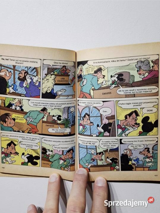 Komiks kaczor donald retro vintage stary Kraków