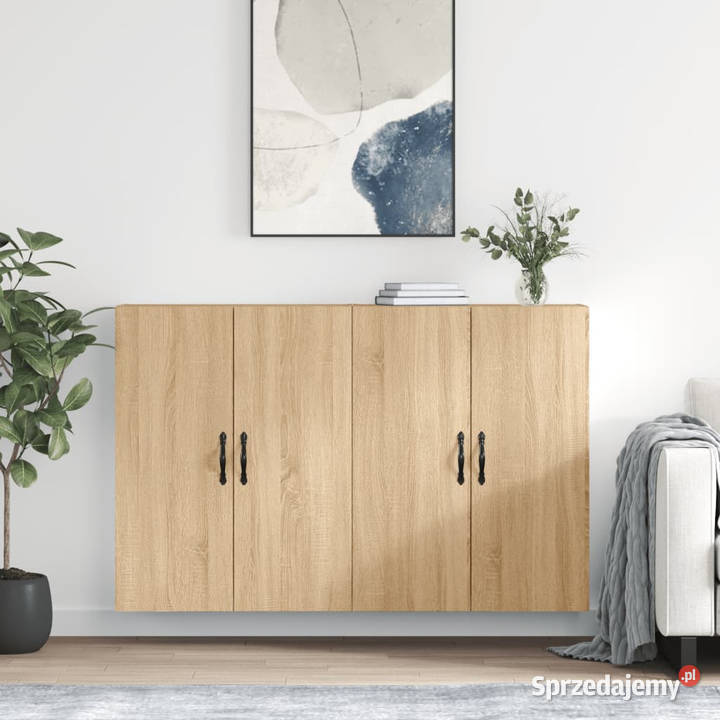 Wiszące szafki 2 dąb sonoma materiał Warszawa