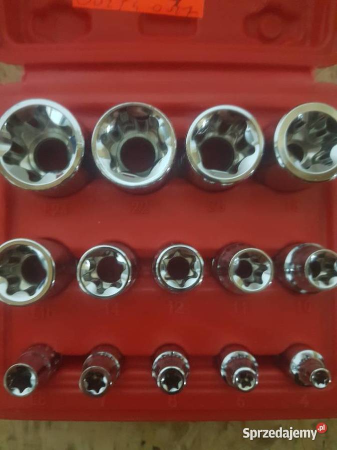 ZESTAW NASADEK TORX 14PCS E4E24 SZEROKI hazard Głogowa