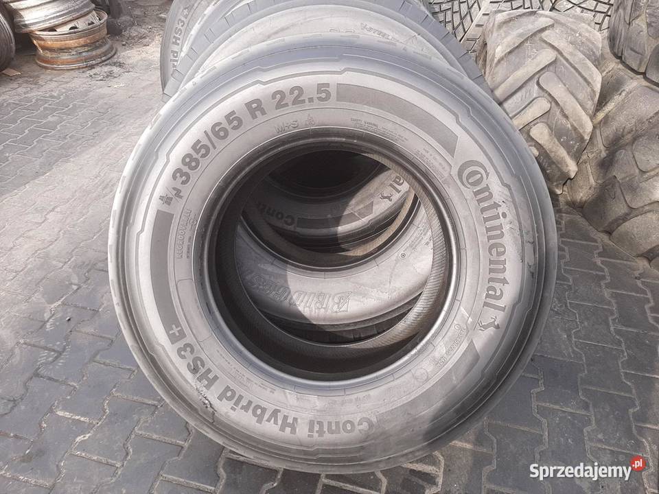 Opona używana ciężarowa 38565R25 CONTINENTAL 65 Zaścianki