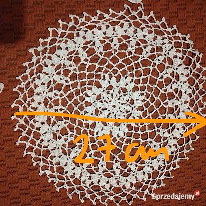 serwetki szydełkowe Bukowno