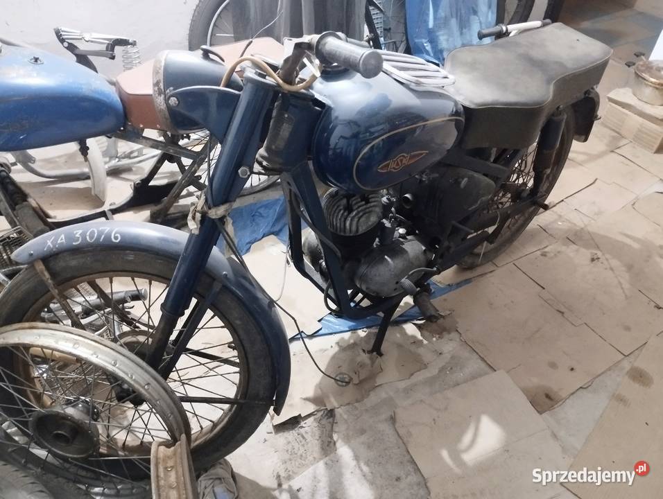 WSK 1958 Granatowa Piękny stan Rok produkcji 1958 Krasnystaw