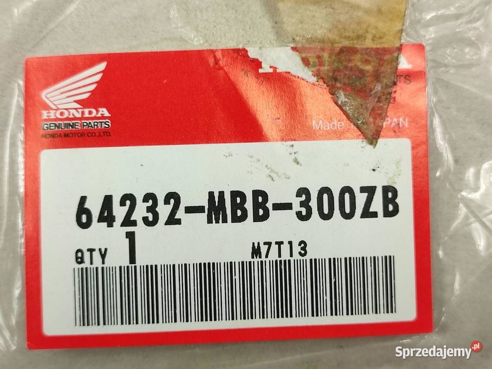 NAKLEJKA VTR PRAWY BOCZEK HONDA VTR1000F Tapicerki samochodowe