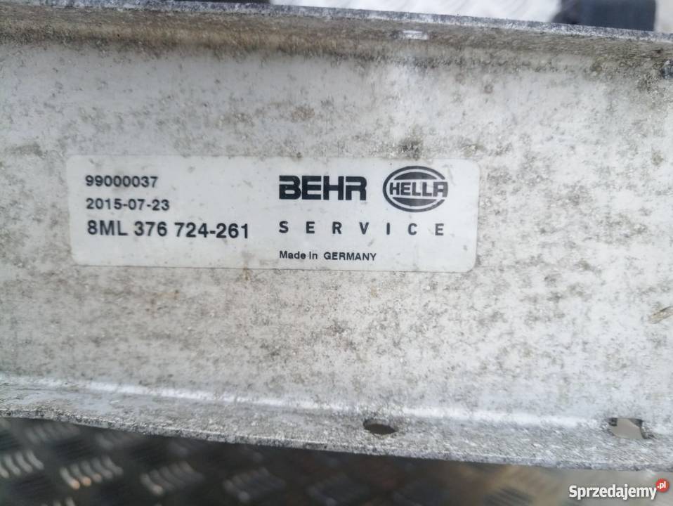 INTERCOOLER CHŁODNICA POWIETRZA MERCEDES ATEGO