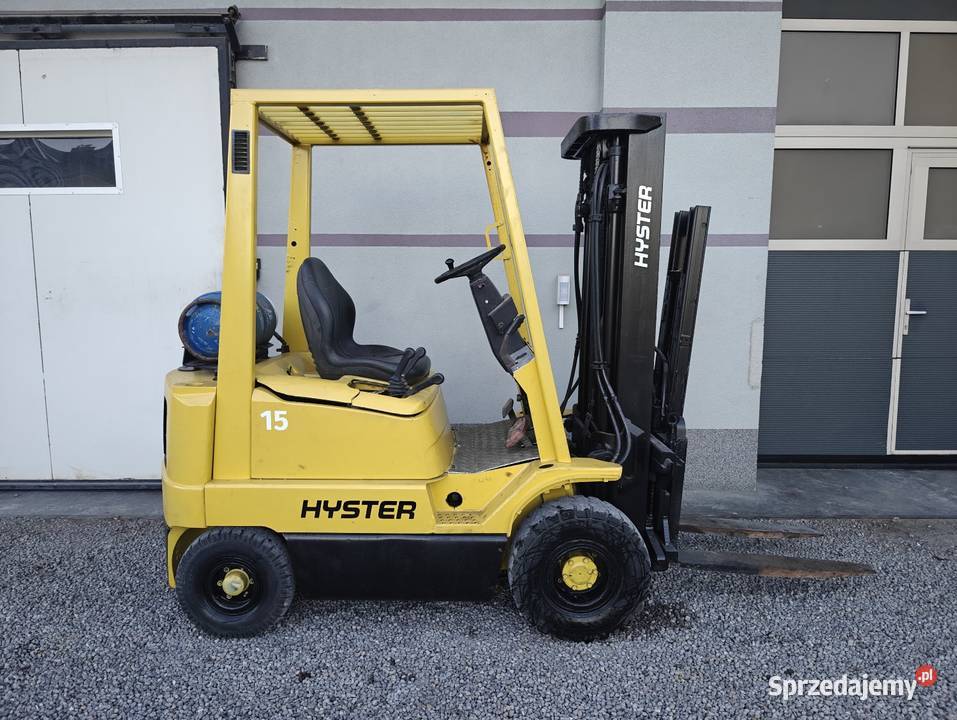Wózek widłowy Hyster H150XM 15T Triplex Wolny gaz Sandomierz