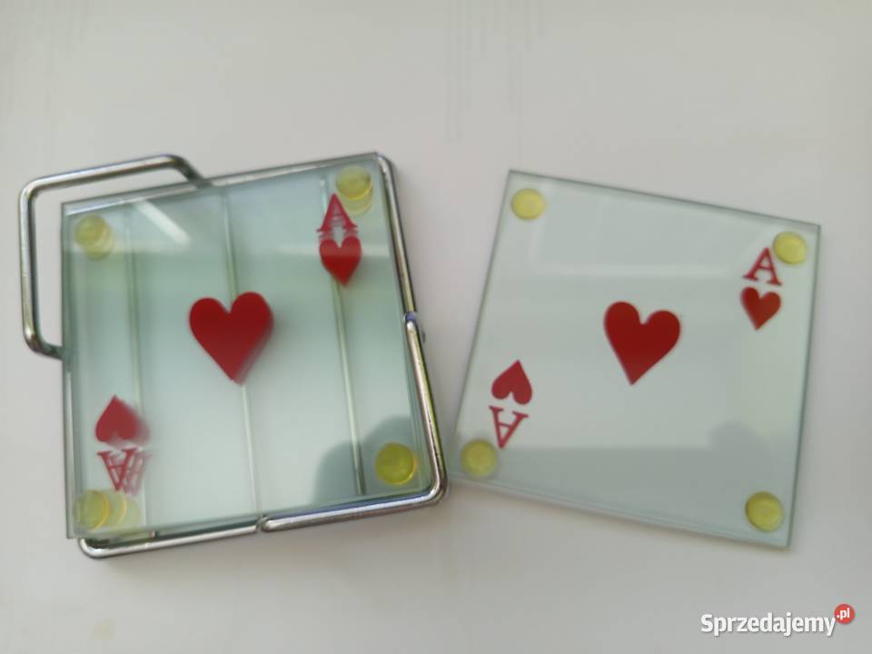 Podkładki do szklanek 4 sztuki Warszawa