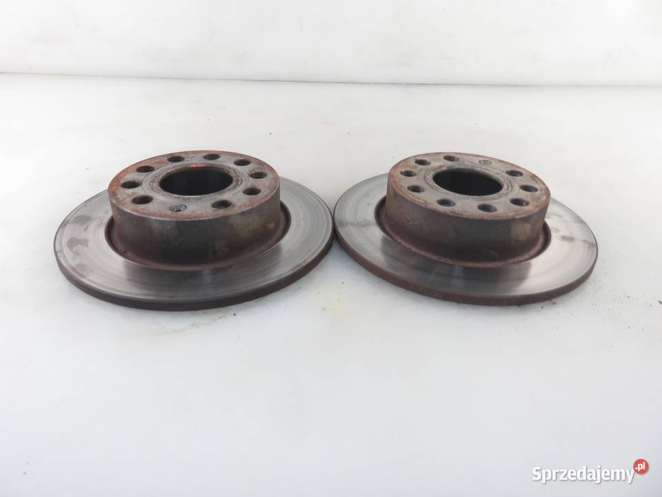 2X TARCZA HAMULCOWA TYŁ VW GOLF V 16