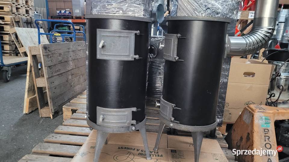 Piec piecyk żeliwny cyganek kominek koza