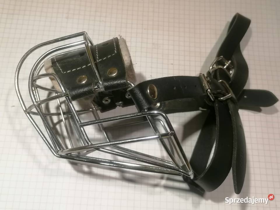 używany kaganiec metalowy rozmiar B2 Bokser Piotrków Trybunalski