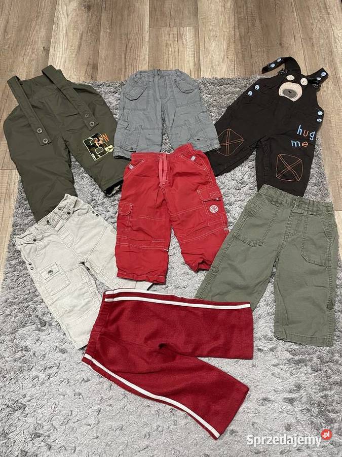 Zestaw ubrań chłopca 52 sztuki 6080 Chełm sprzedam