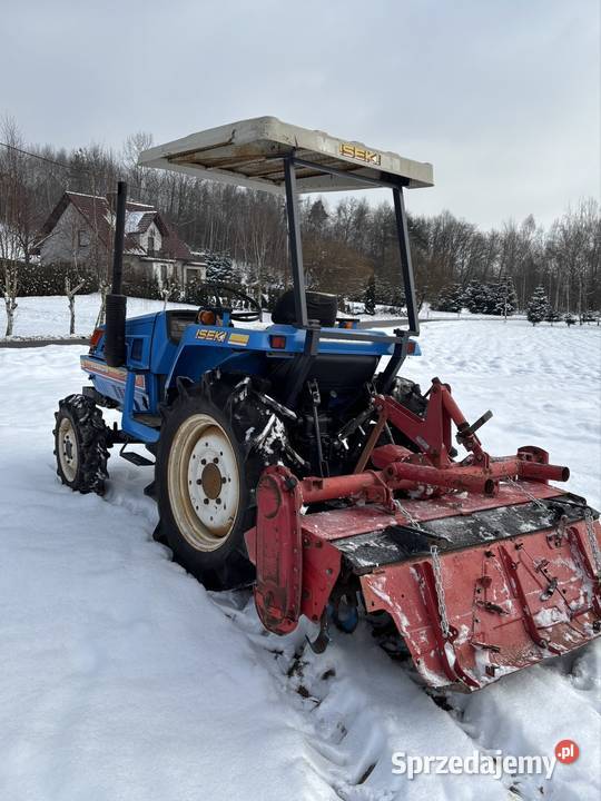 Japoński traktor Iseki tu 220 22 konie 4x4 Dziekanowice