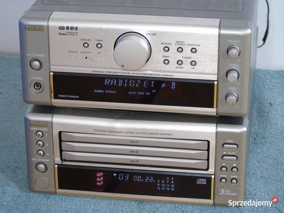 Amplituner i CD Denon UDRA i UCD M10 sprawne Jasło