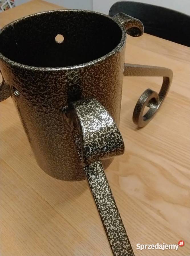 Stojak choinkowy kuty klasyczny złoty Racibórz