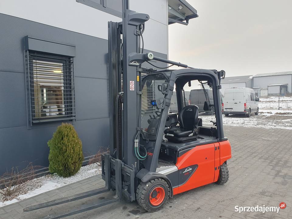 Wózek LINDE E20PL 4 sekcje Triplex 6.07m Przesuw 2019r  E16 E18 E25 ROL-CAR
