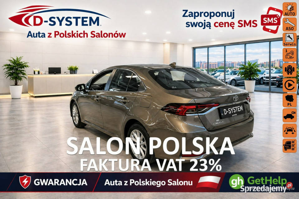 Toyota Corolla 16 Valvematic 132 Salon Polska Rok produkcji 2020 Białystok
