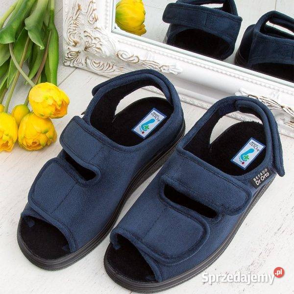 drOrto rozmiary 36 40 granatowe na szeroką stopę Kosakowo