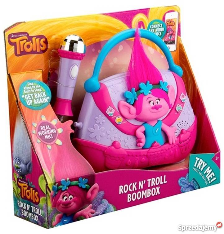 Odtwarzacz Muzyczny Karaoke Trolls Rock NTroll Mogilany