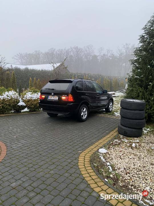 Bmw x5 e53 30d manual diesel Borzęcin