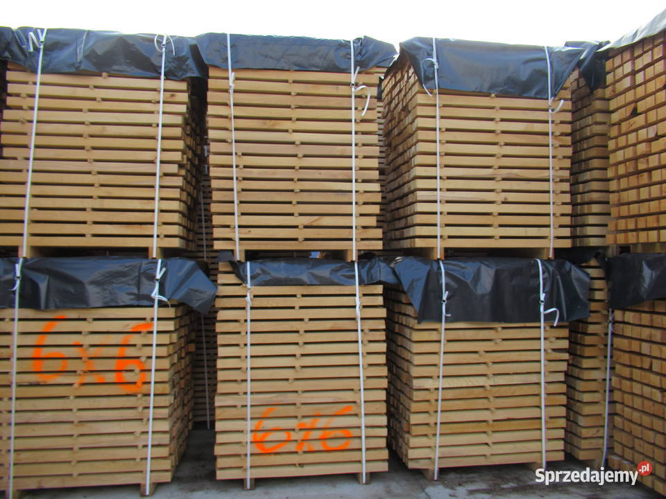 Kantówka bukowa brzozowa 6x6 7x7 małopolskie Luszowice