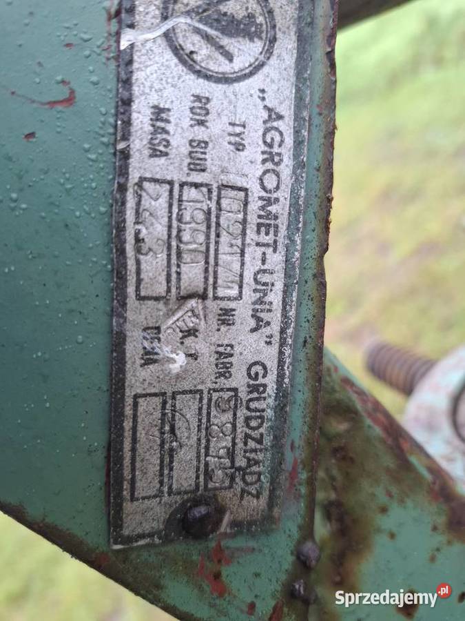 Pług 2 skibowy UniaGrudziądz nieuszkodzony Pługi Radom sprzedam