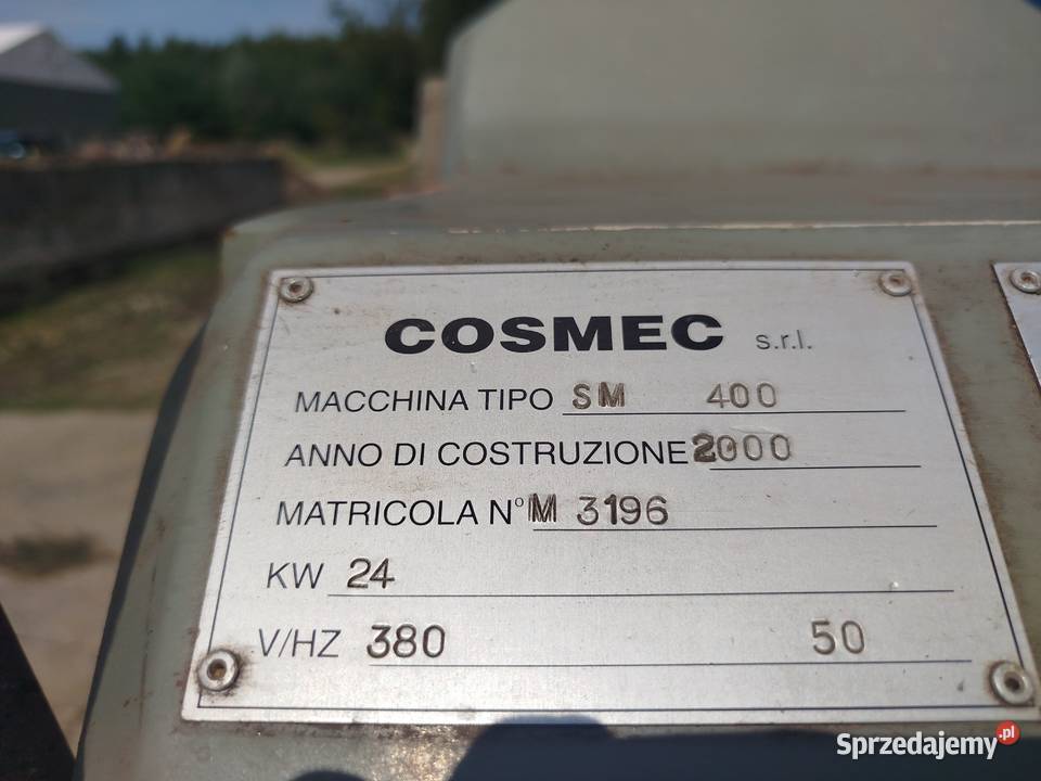 WIELOPIŁA COSMEC SM 400 zachodniopomorskie Cychry