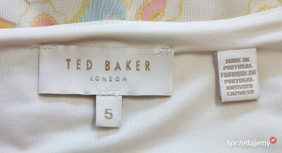 Damska sukienka z kwiatowym wzorem zTed Baker Chrzanów