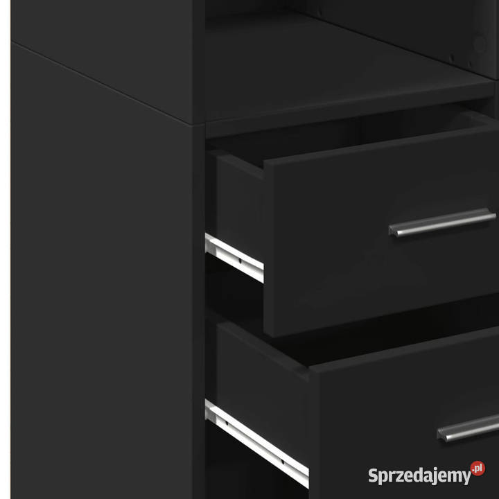 Szafka czarna 70x425x225 materiał drewnopochodny Warszawa