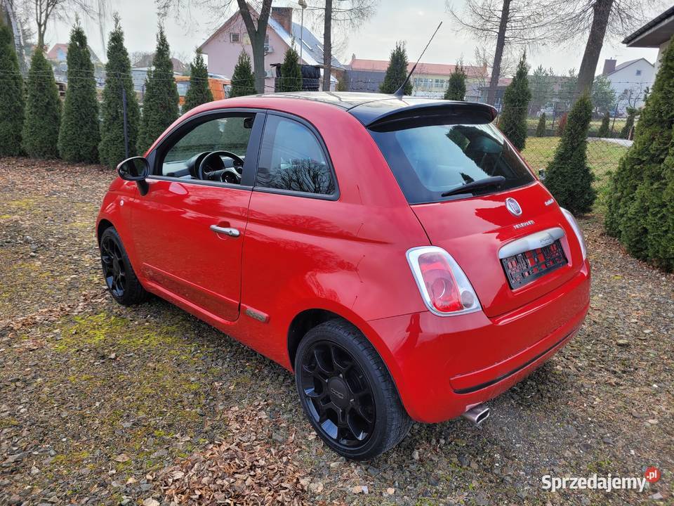 Fiat 500 Klimatyzacja Bogata wersja Mały elektryczne szyby podkarpackie Gniewczyna Łańcucka