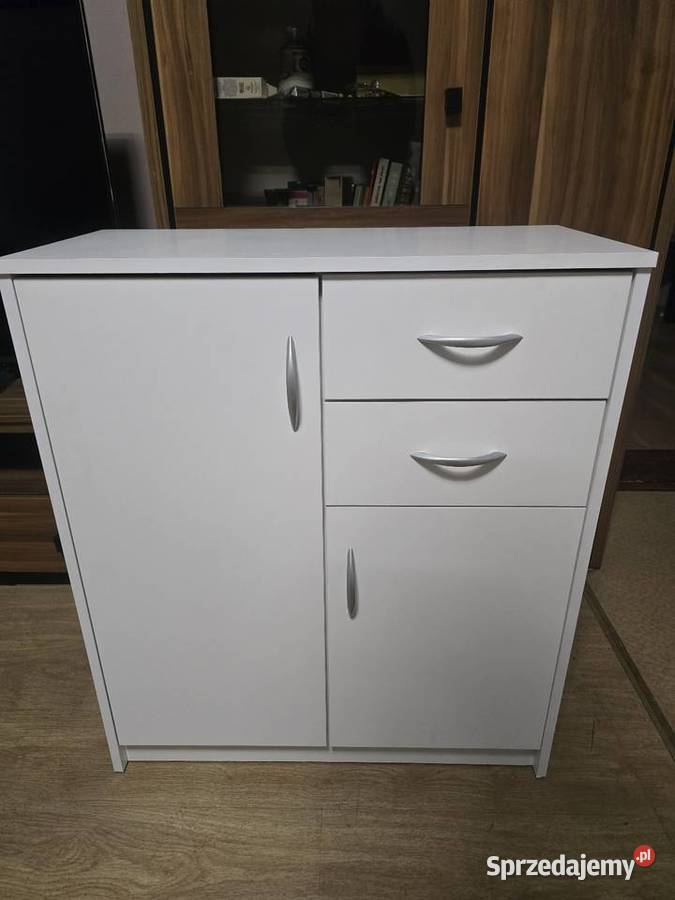 Komoda szafka biała Wąbrzeźno