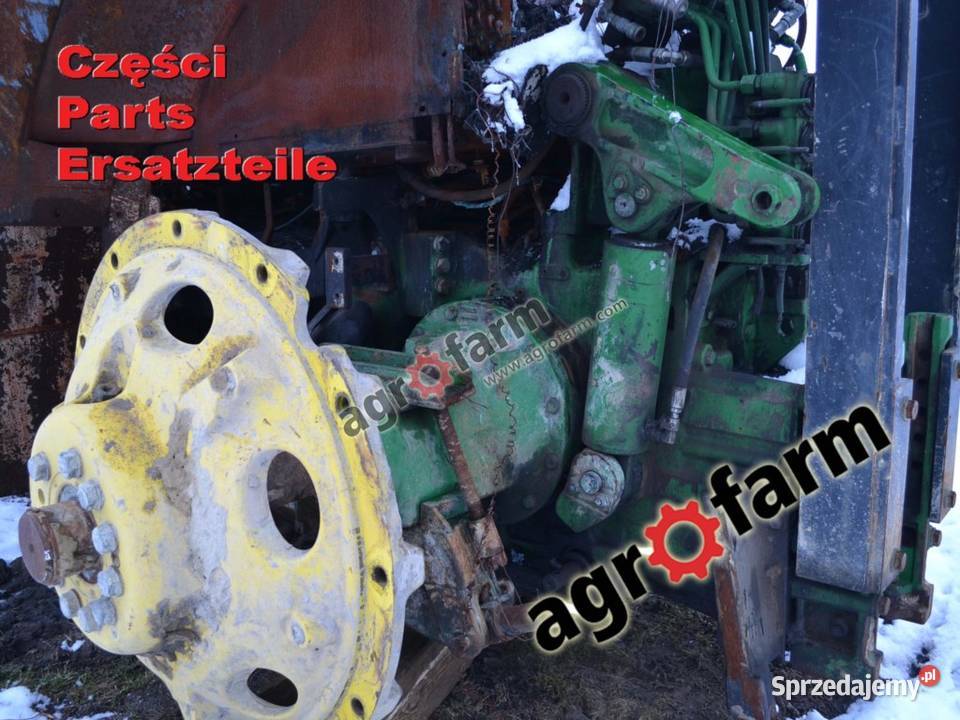 John Deere 7930 części silnik skrzynia biegów