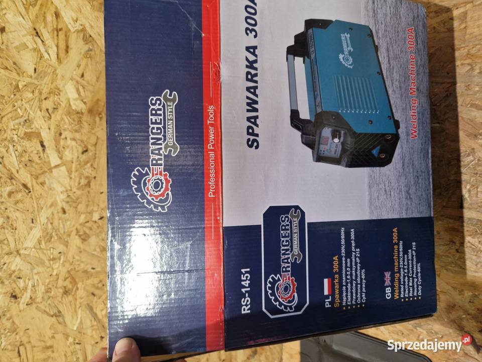 SPAWARKA inwertorowa MMA 300A Rangers Rs1451 Spawarki inwertorowe sprzedam