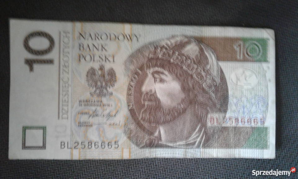 Banknot 666 Numizmatyka Konin