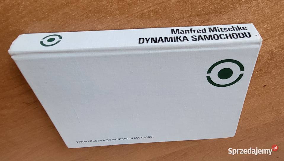 Dynamika samochodu Manfred Mitschke przekład z Włodawa