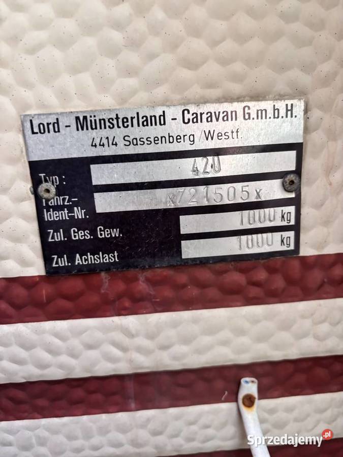 Przyczepa Kempingowa LMC Musterland Siesta 420 Piła