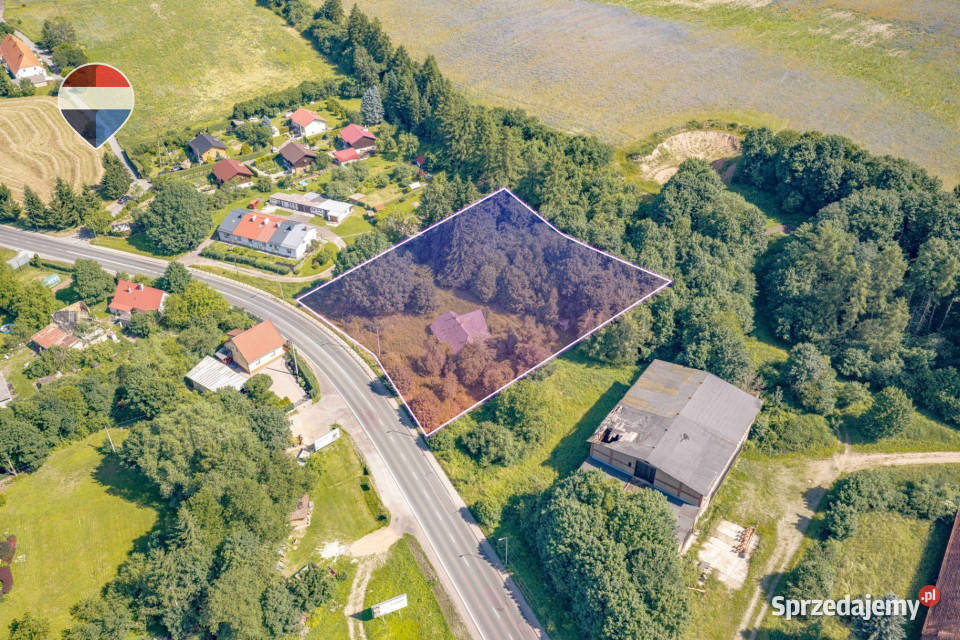 Na sprzedaż 3921 m DK8 z mediami Grunty i działki Jeleniów