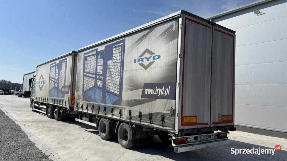 Mercedes Actros E6 250t PLANDEX PTL18 180t centralny zamek Grójec