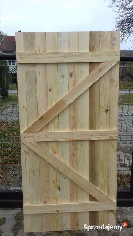 Drzwi Drewniane do Budynków Gospodarczych Ząbrowo sprzedam