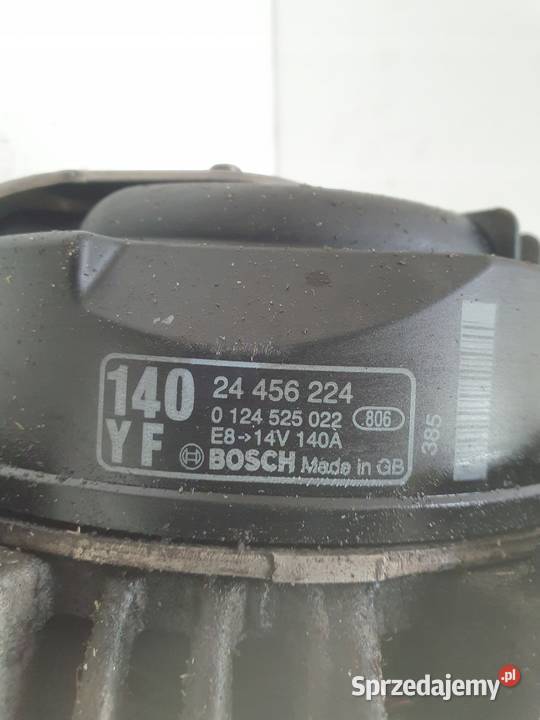 ALTERNATOR Opel Vectra C 32 V6 bosch 24456224 Chełm