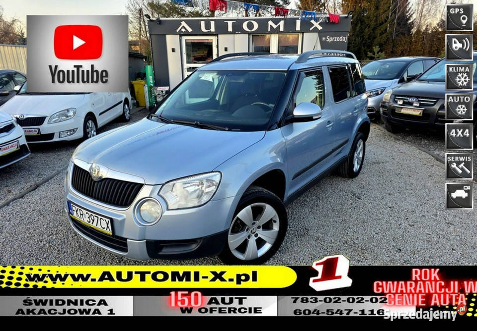 koda Yeti SPRZEDANY Nowy Rozrząd 4x4 Hak 20D 1 Świdnica