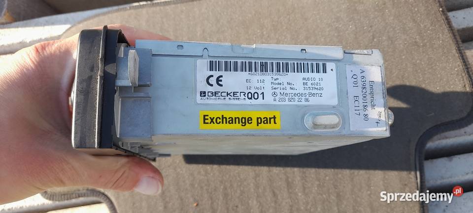 Radio w203 Gostyń sprzedam