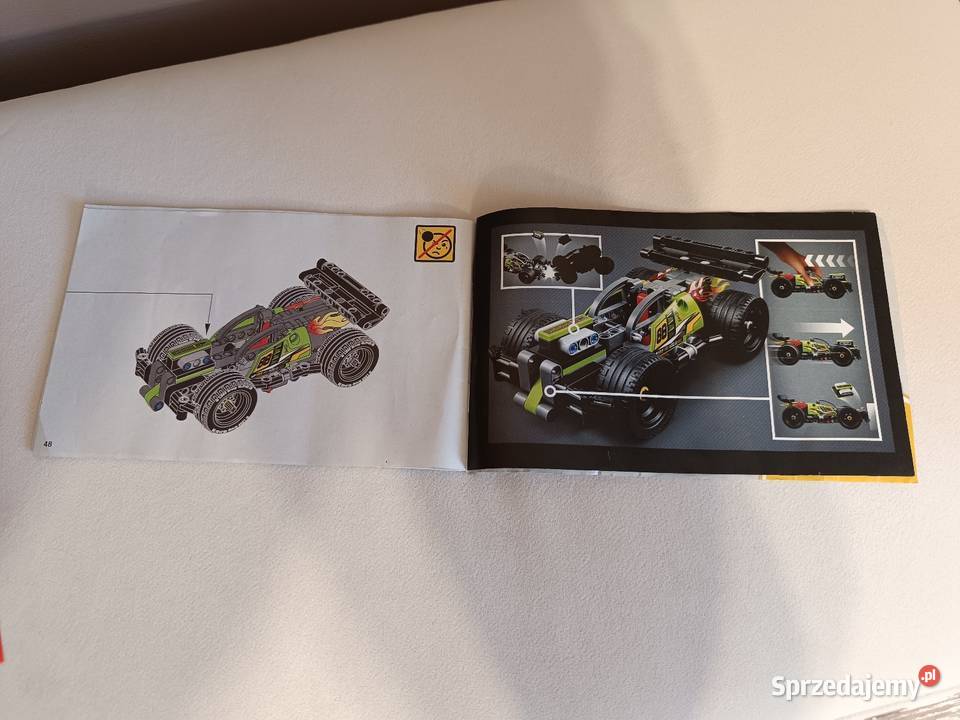Klocki LEGO Technic zielona wyścigówka 43072