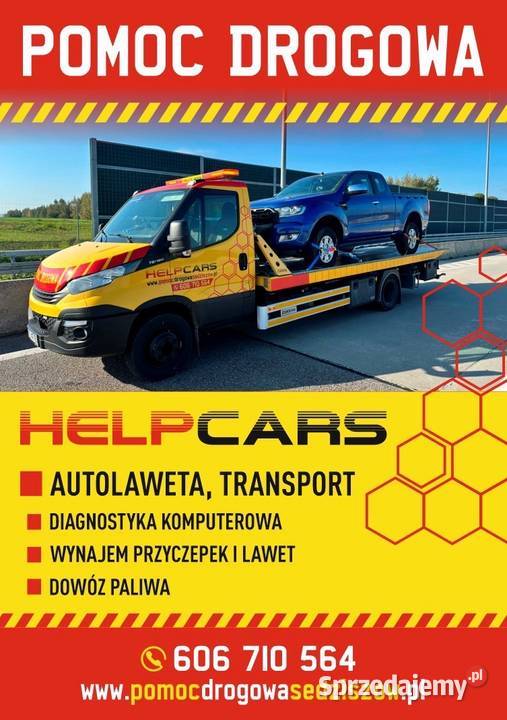 Transport cała Polska Autolaweta wynajem Pomoc Sędziszów Małopolski